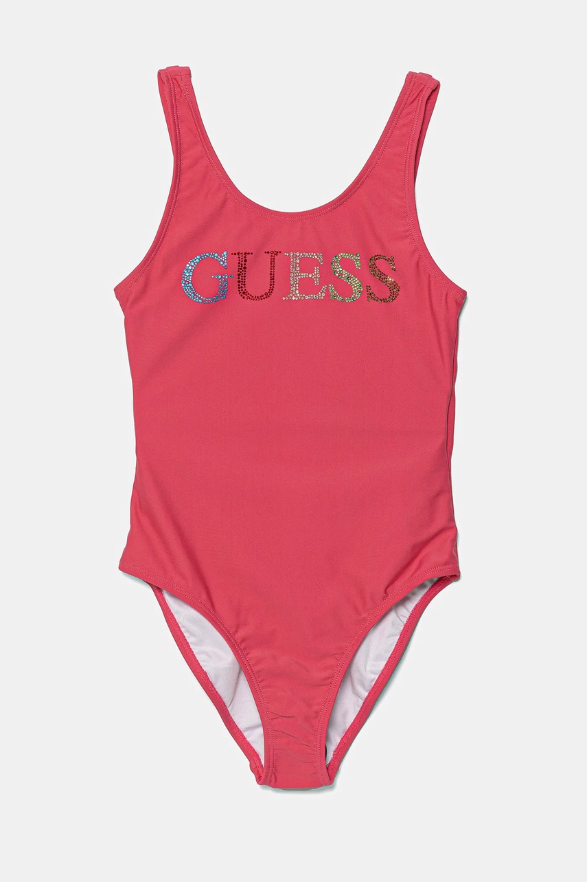 

Детски цял бански Guess в розово J5GZ01 KCA60, Розов