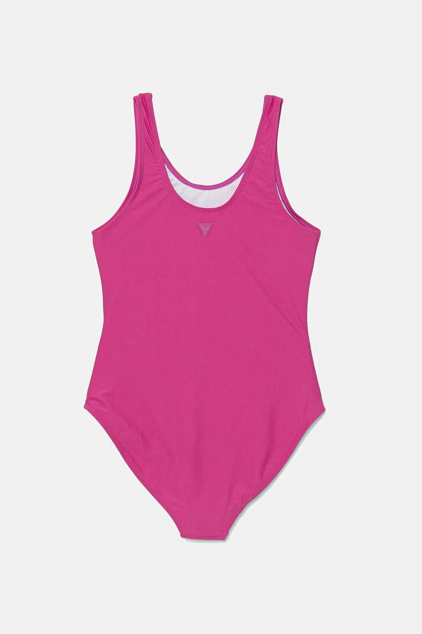 Детский слитный купальник Guess цвет розовый J5GZ48 KCA60 Детский слитный купальник Guess цвет розовый J5GZ48 KCA60