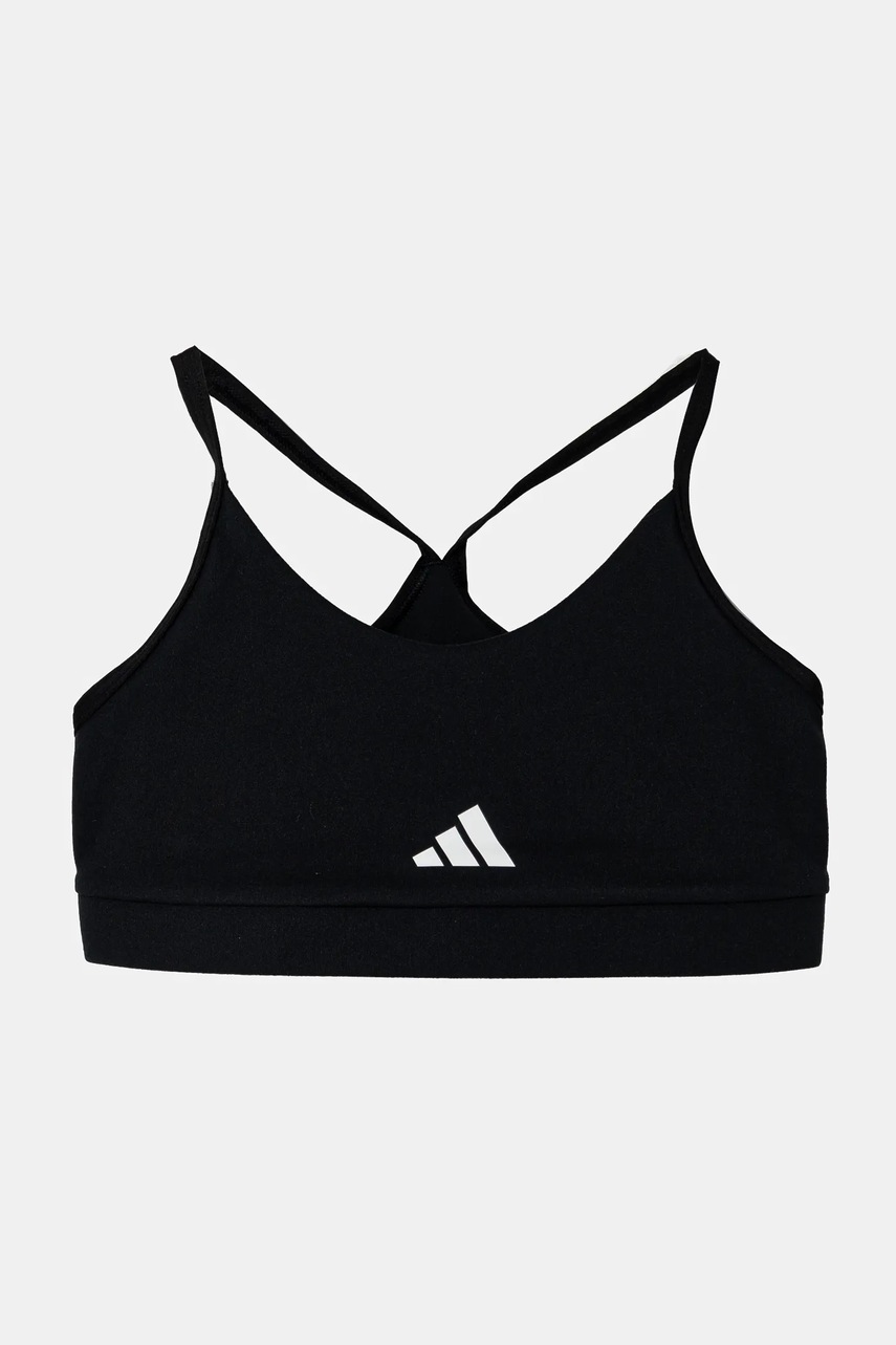 Детский бюстгальтер adidas цвет чёрный JI6117 Детский бюстгальтер adidas цвет чёрный JI6117