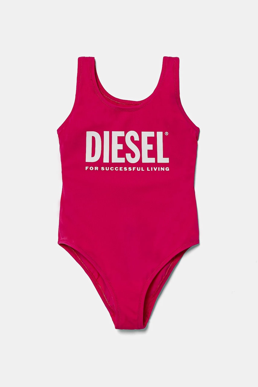 Diesel costum de baie dintr-o bucată pentru copii MIATIS SWIMSUIT culoarea roz, J02296 Diesel costum de baie dintr-o bucată pentru copii MIATIS SWIMSUIT culoarea roz, J02296