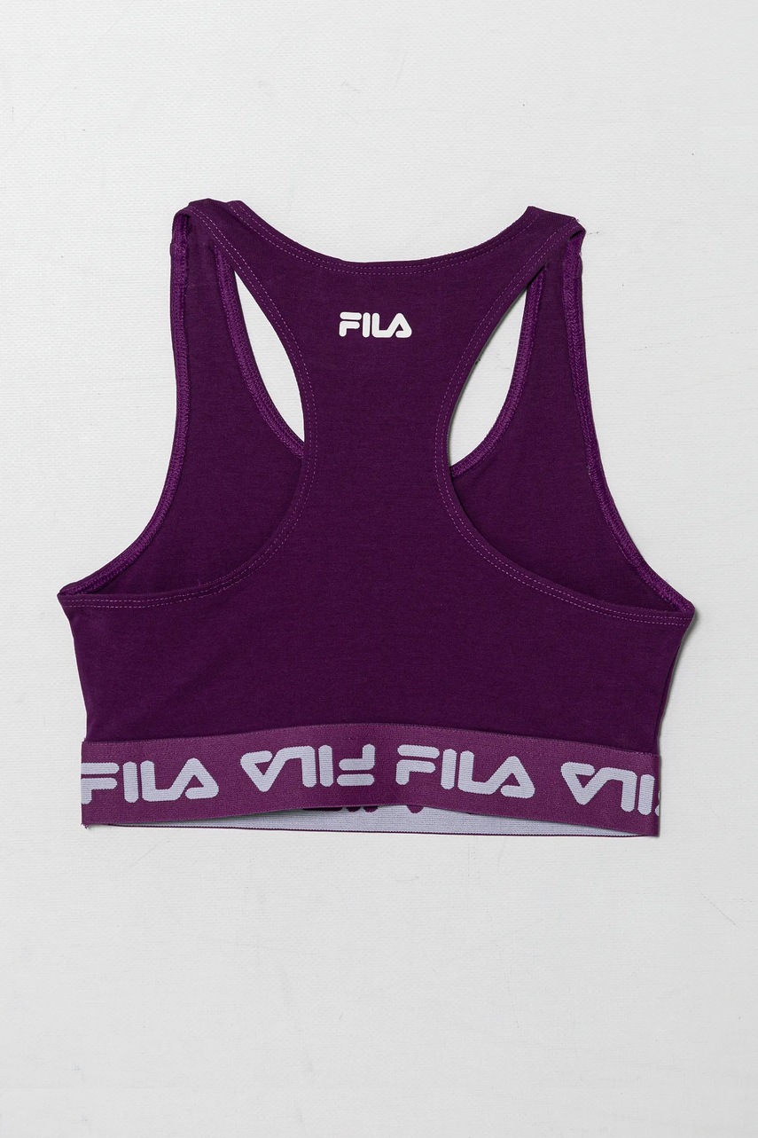 Детский спортивный бюстгальтер Fila LOHNWEILER цвет фиолетовый FAT0656