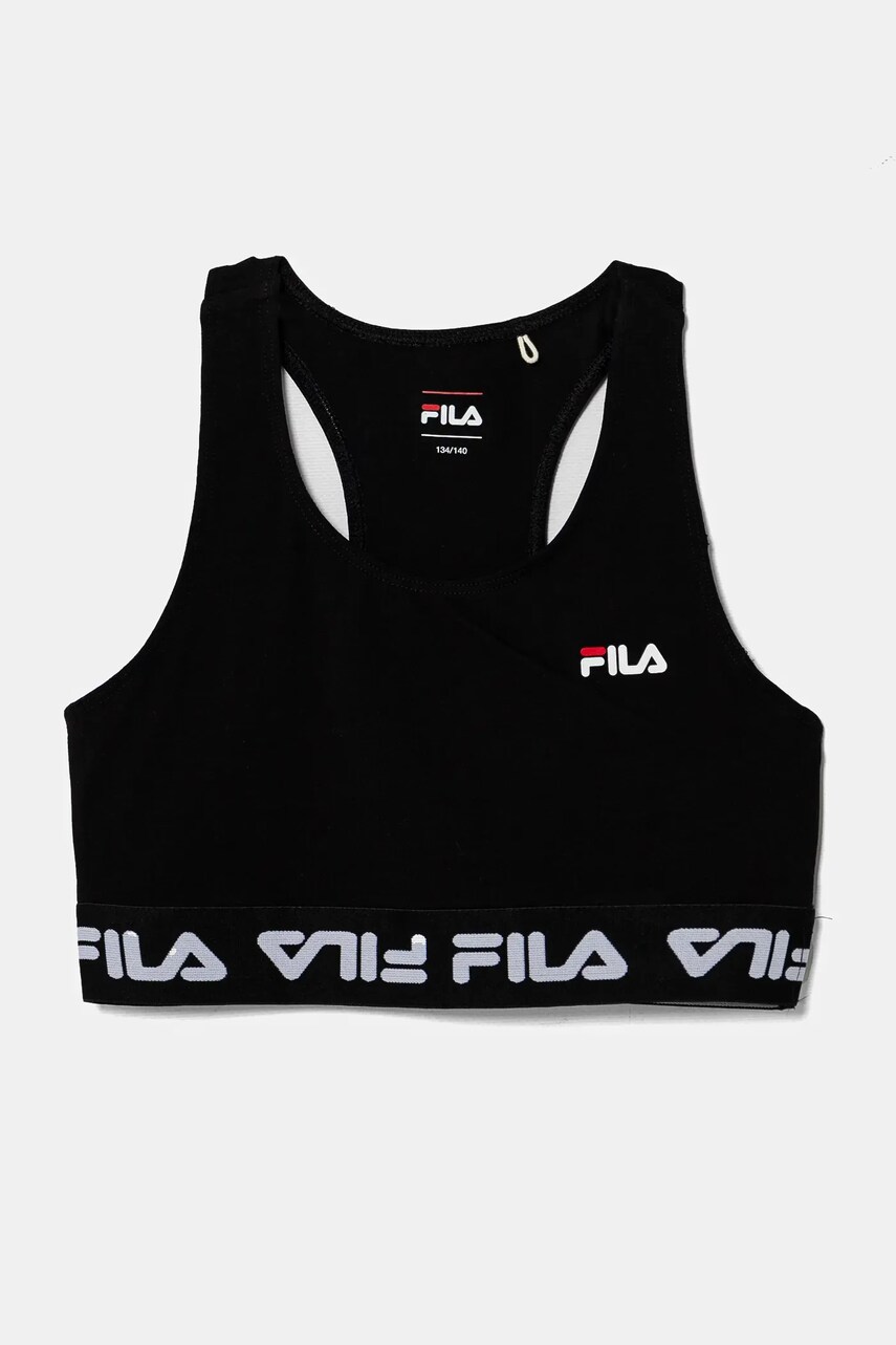 Fila sutien sport fete LOHNWEILER culoarea negru, FAT0656