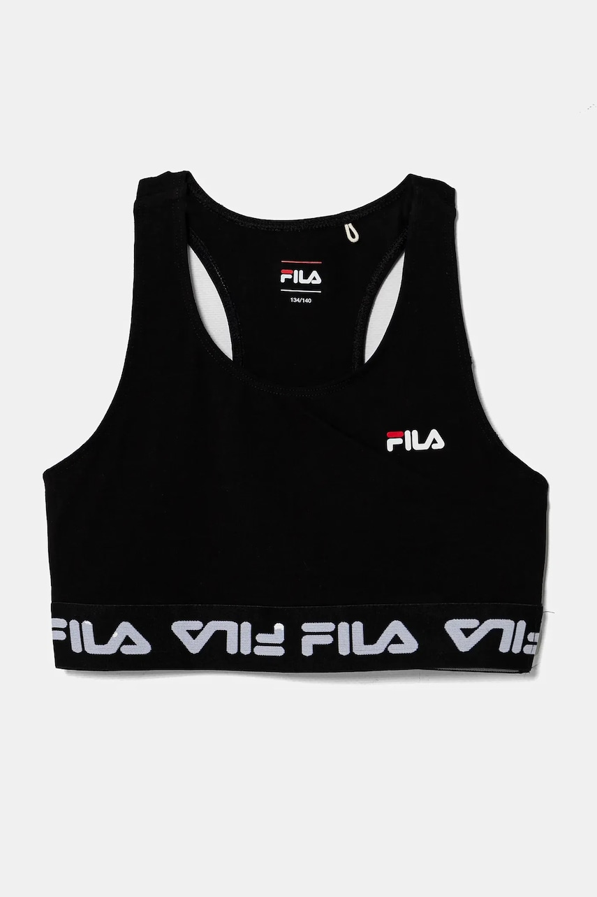 Fila sutien sport fete LOHNWEILER culoarea negru, FAT0656