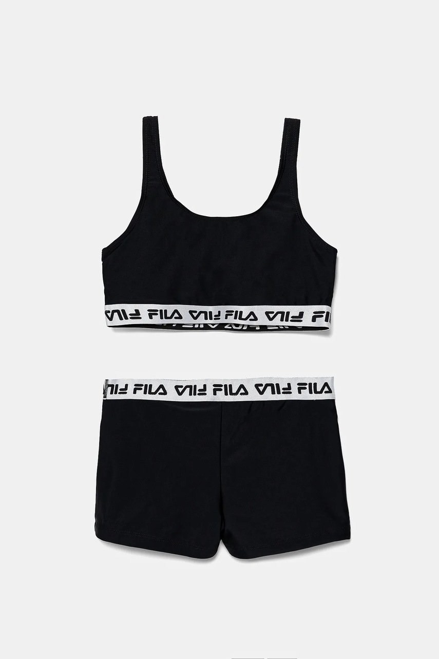 Детский раздельный купальник Fila STETTFELD цвет чёрный FAT0687