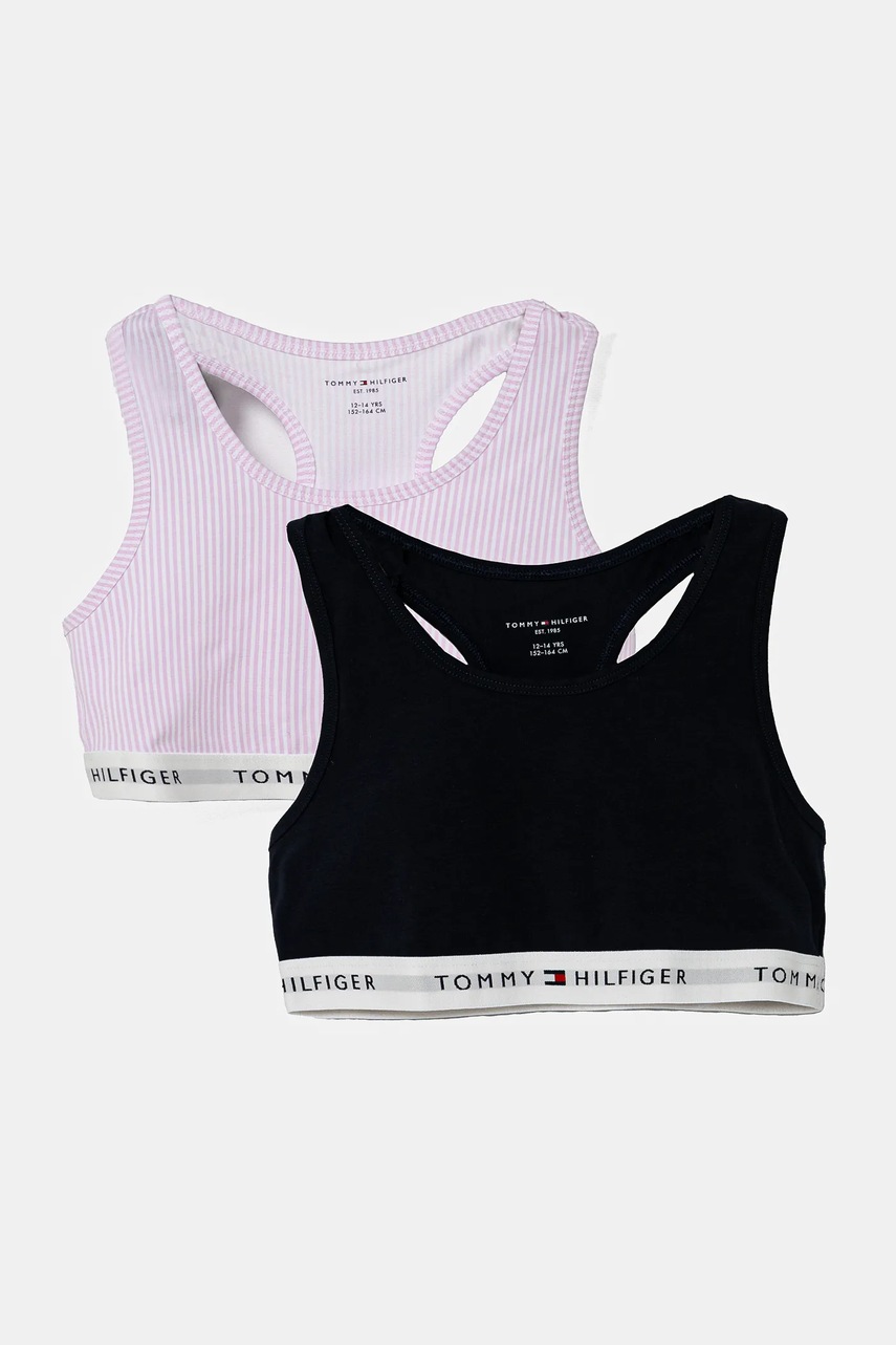 

Детски сутиен Tommy Hilfiger (2 броя) в розово UG0UG00749, Розов