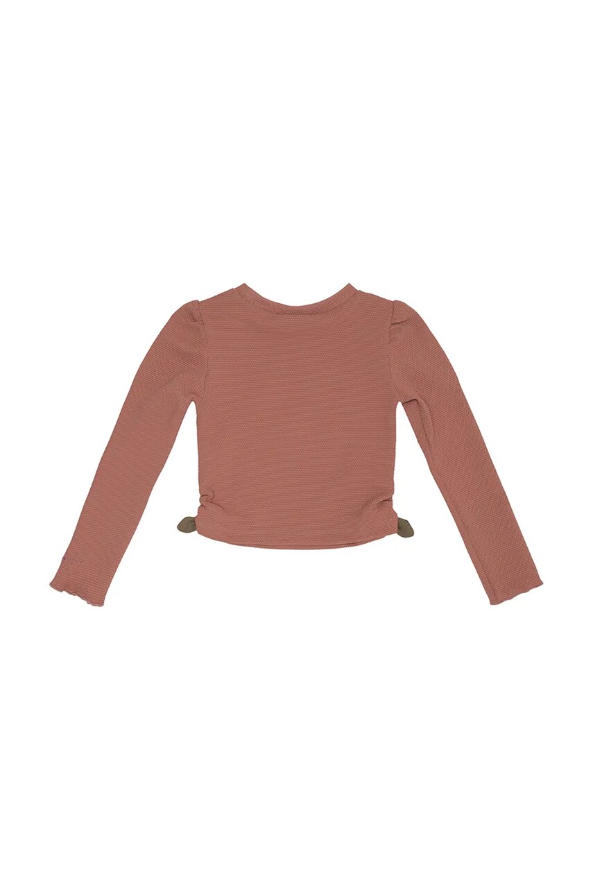 Donsje hosszú ujjú baba fürdőruha Nia Swim Shirt Apple narancssárga, 4501401 termék 2. képe