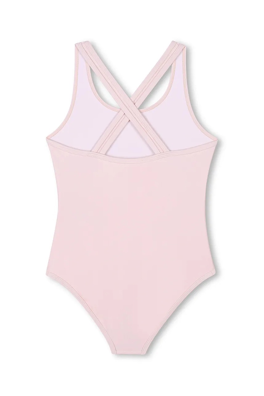 Суцільний дитячий купальник Michael Kors колір рожевий R30302