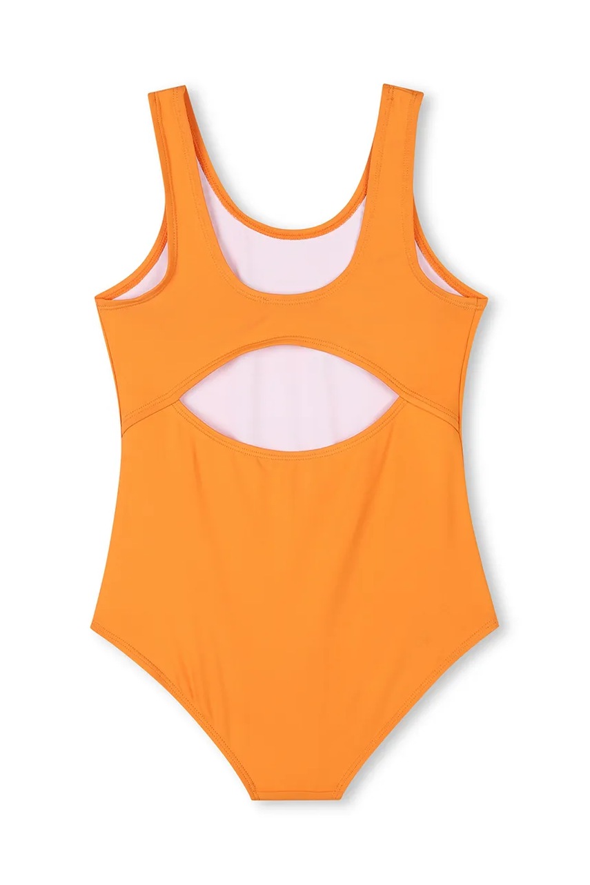 Детский слитный купальник Kenzo Kids цвет оранжевый K61186 Детский слитный купальник Kenzo Kids цвет оранжевый K61186