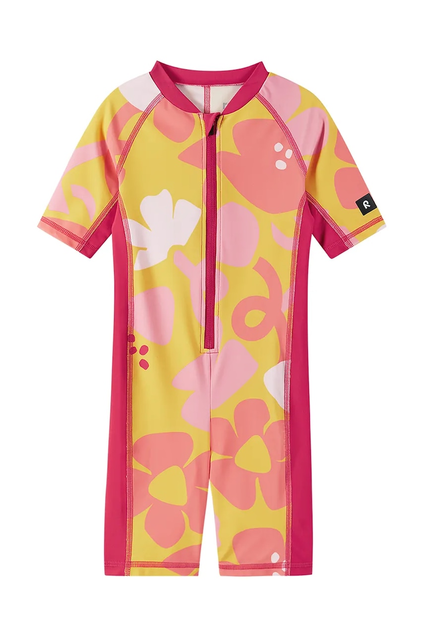 Reima costum de baie pentru copii Vesihiisi culoarea galben, 5200137D Reima costum de baie pentru copii Vesihiisi culoarea galben, 5200137D