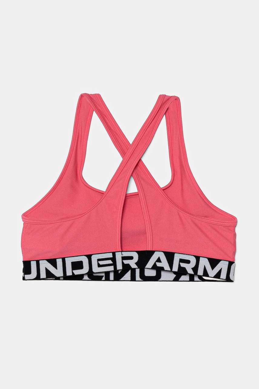 Детский бюстгальтер Under Armour Crossback Bra цвет розовый 1390066 Детский бюстгальтер Under Armour Crossback Bra цвет розовый 1390066