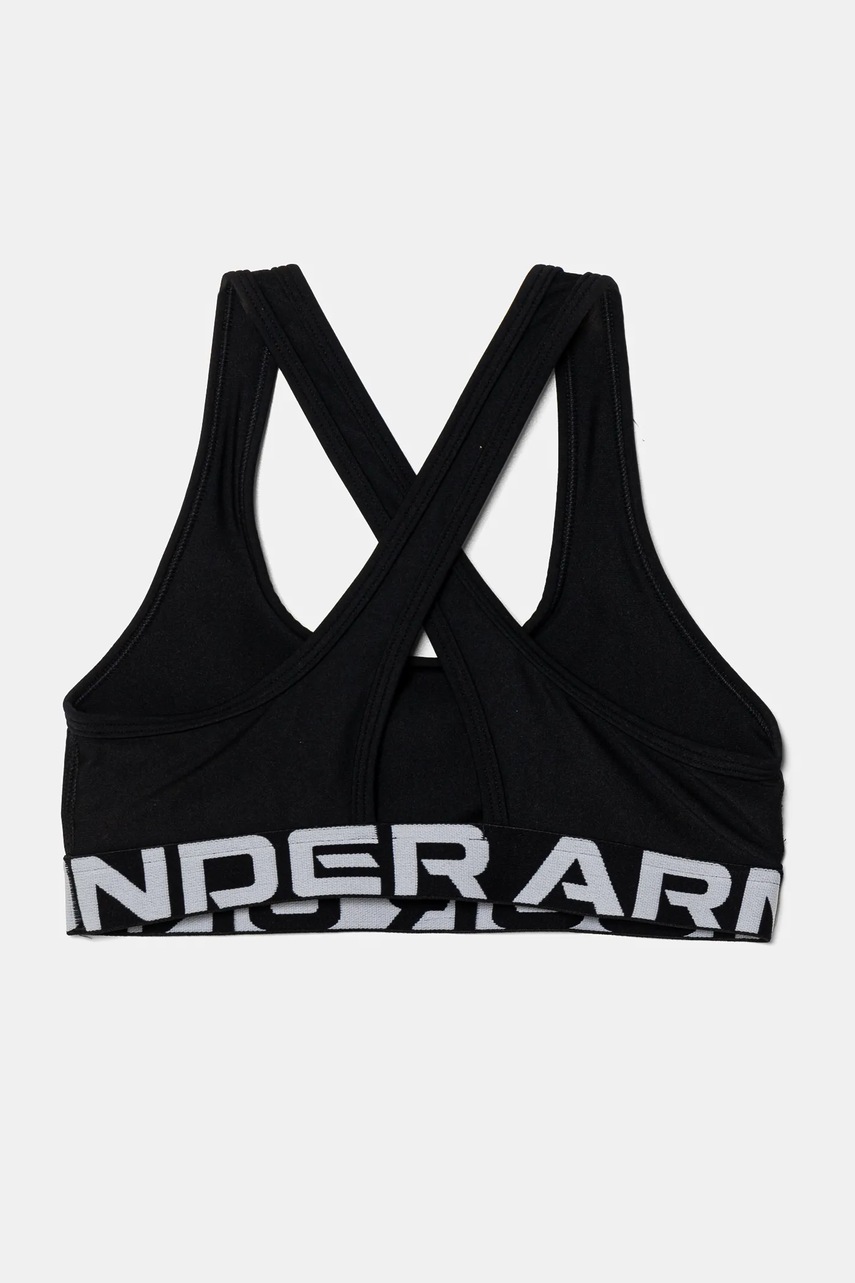 Дитячий бюстгальтер Under Armour Crossback Bra колір чорний 1390066