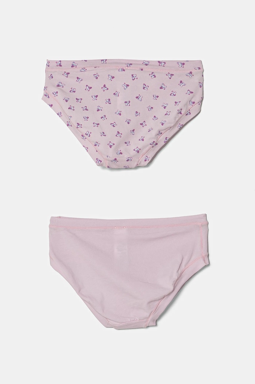 Детские трусы United Colors of Benetton 2 шт цвет розовый 33R00S02H