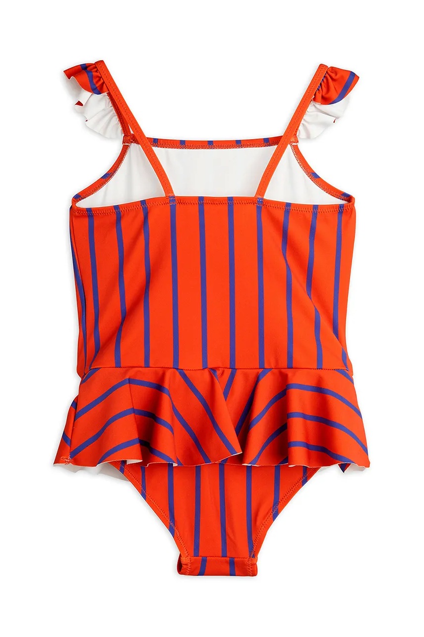Детский слитный купальник Mini Rodini цвет оранжевый 2528010842 Детский слитный купальник Mini Rodini цвет оранжевый 2528010842