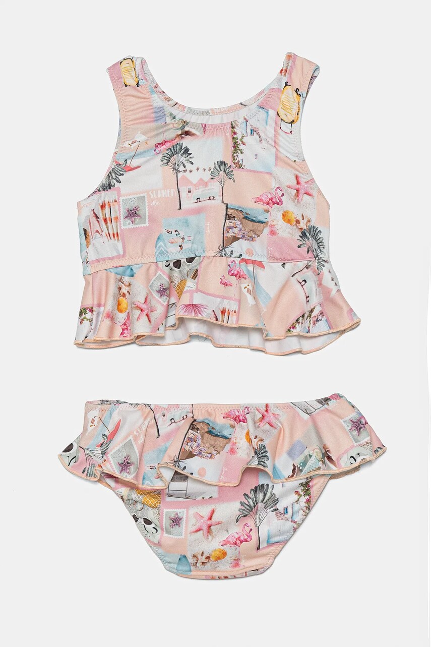 Jamiks costum de baie pentru bebelusi BLAMY culoarea portocaliu, JLH097