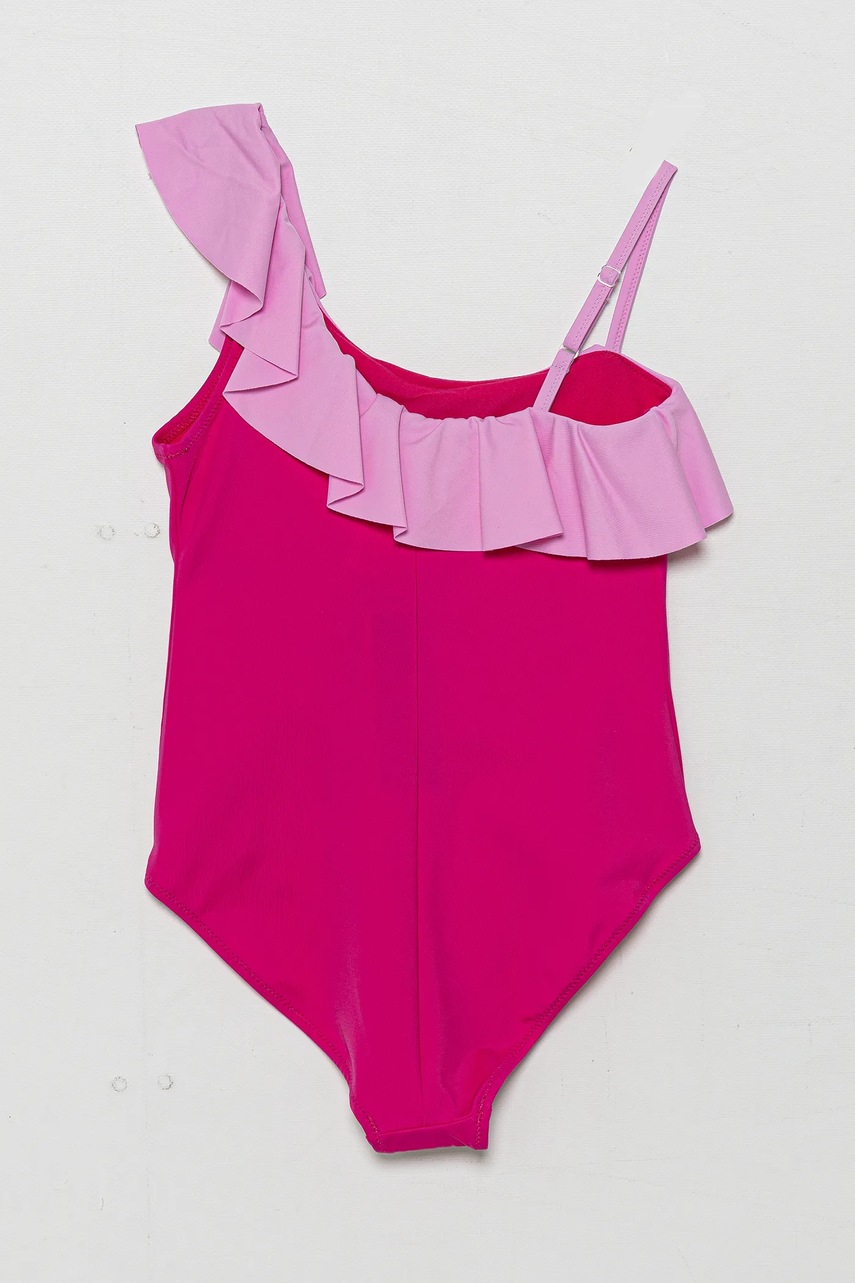 Детский слитный купальник United Colors of Benetton цвет фиолетовый 3L030I00O