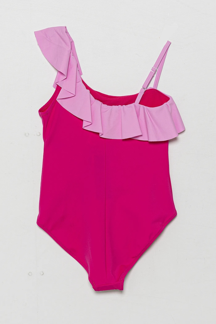 Детский слитный купальник United Colors of Benetton цвет фиолетовый 3L030I00O Детский слитный купальник United Colors of Benetton цвет фиолетовый 3L030I00O