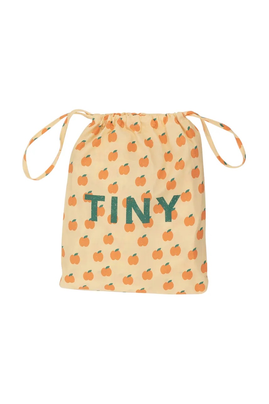 Детская хлопковая пижама Tinycottons APPLES SET цвет жёлтый узор SS25-349 Детская хлопковая пижама Tinycottons APPLES SET цвет жёлтый узор SS25-349