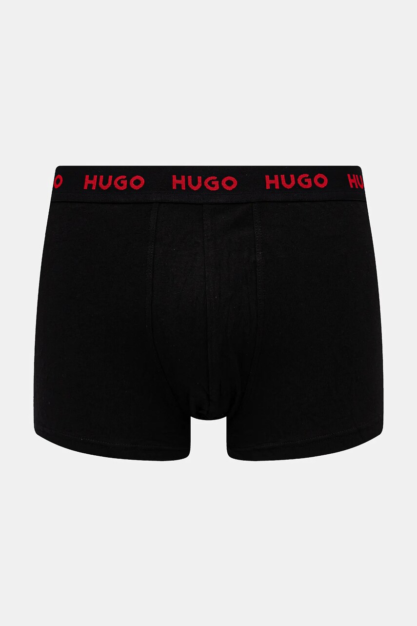Боксеры HUGO 3 шт мужские цвет чёрный 50532611 Боксеры HUGO 3 шт мужские цвет чёрный 50532611