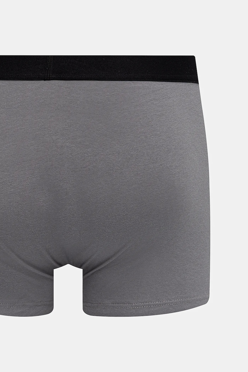 HUGO Boxerky pánske bavlnené s elastanom TRUNK TRIPLET GALAXY 3-pak