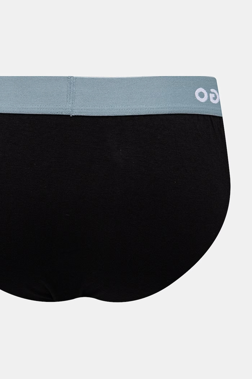 HUGO slipy pánske bavlnené s elastanom HIPBRIEF TRIPLETPACK 3-pak