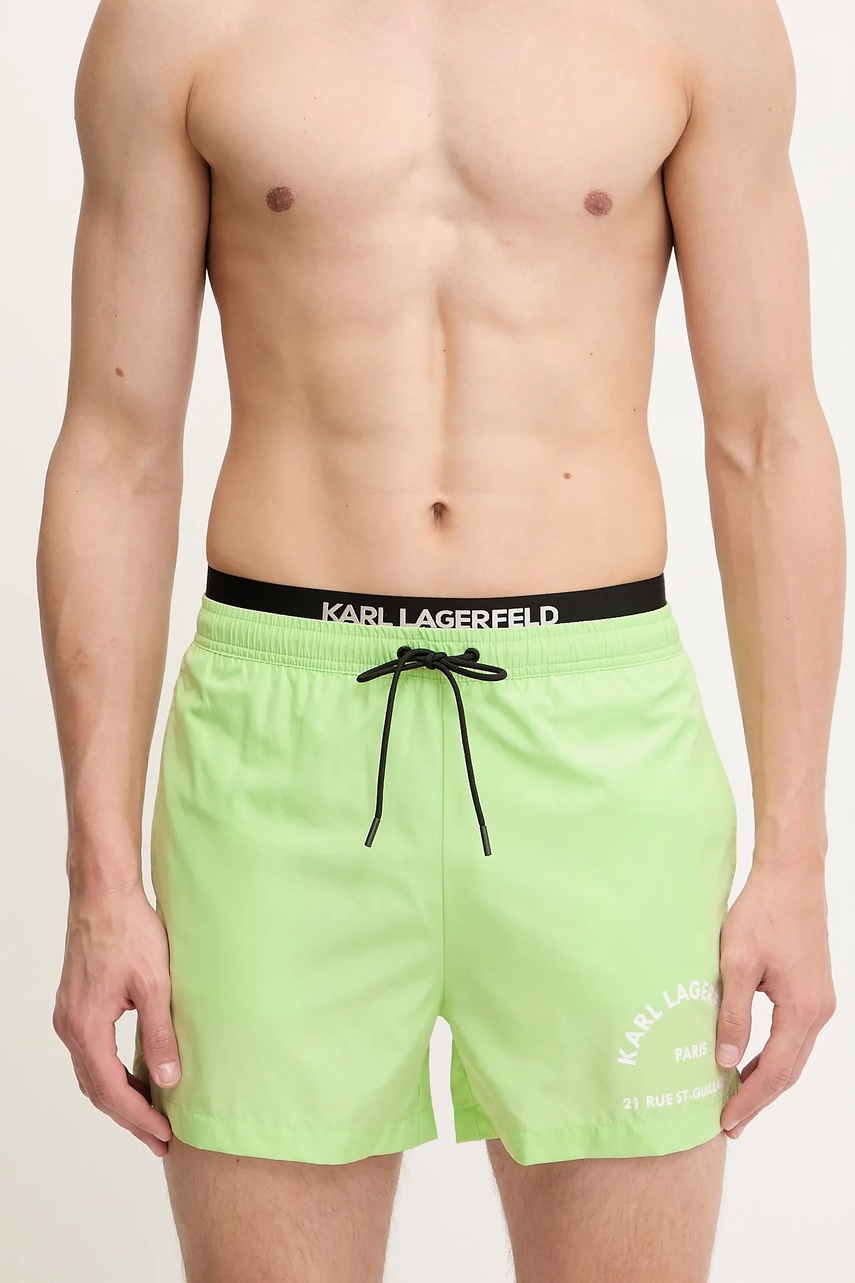 Купальные шорты Karl Lagerfeld цвет чёрный A1M46054