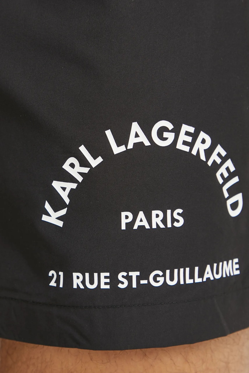 Купальні шорти Karl Lagerfeld колір чорний A1M46054 