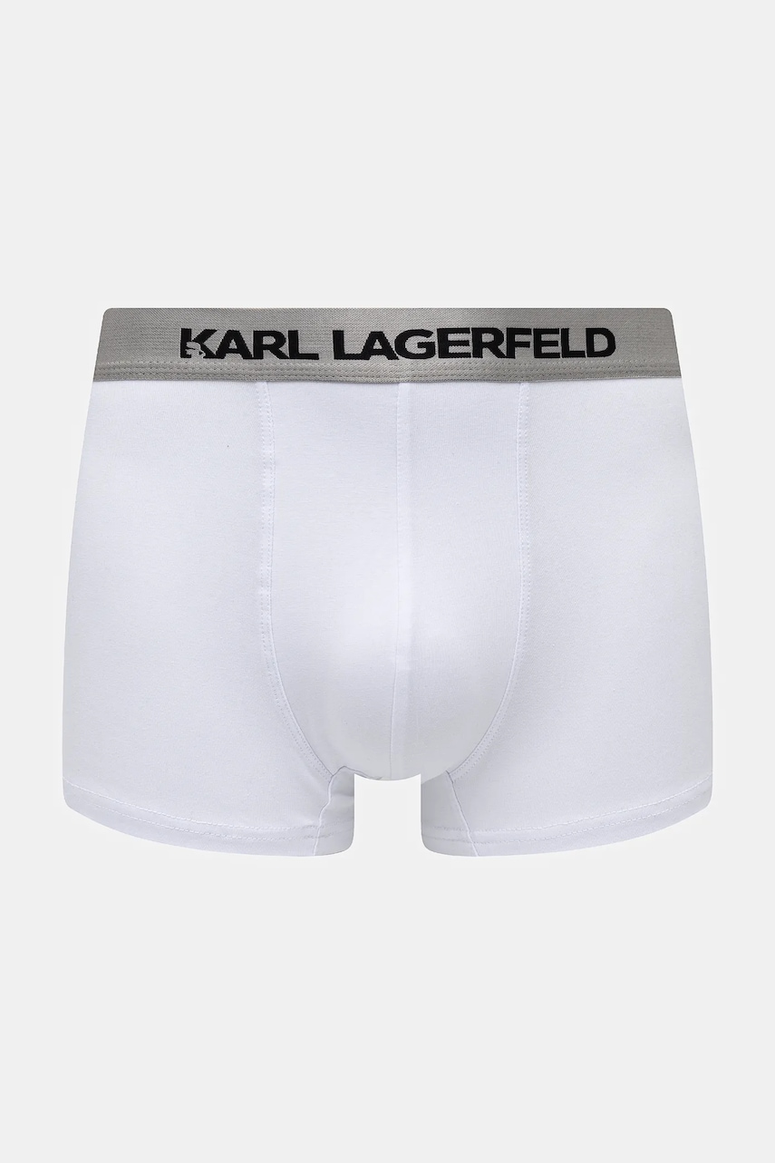 Karl Lagerfeld priliehavé boxerky pánske bavlnené s elastanom 3-pak