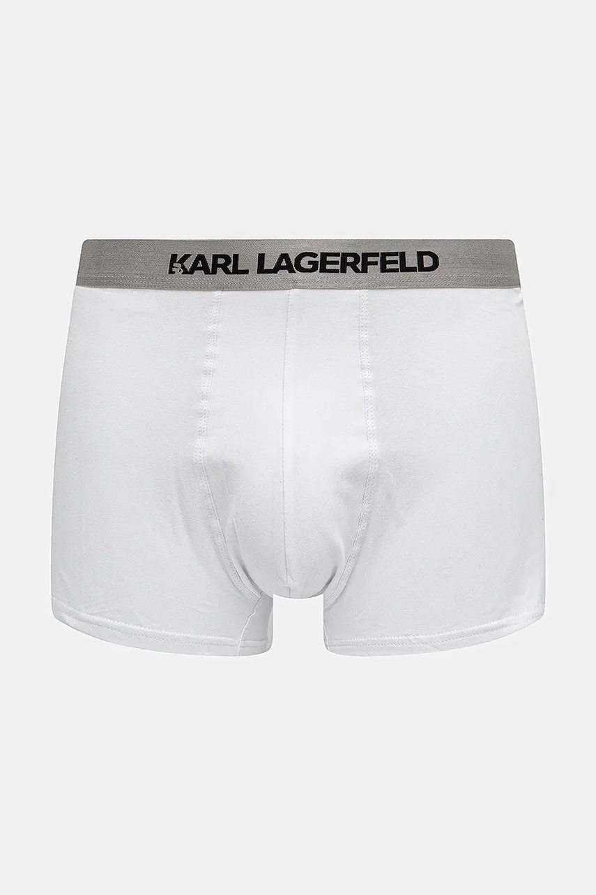 Karl Lagerfeld priliehavé boxerky pánske bavlnené s elastanom 3-pak