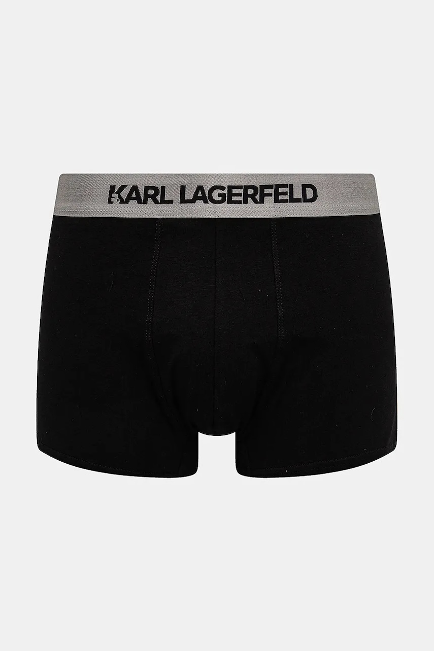 Karl Lagerfeld priliehavé boxerky pánske bavlnené s elastanom 3-pak