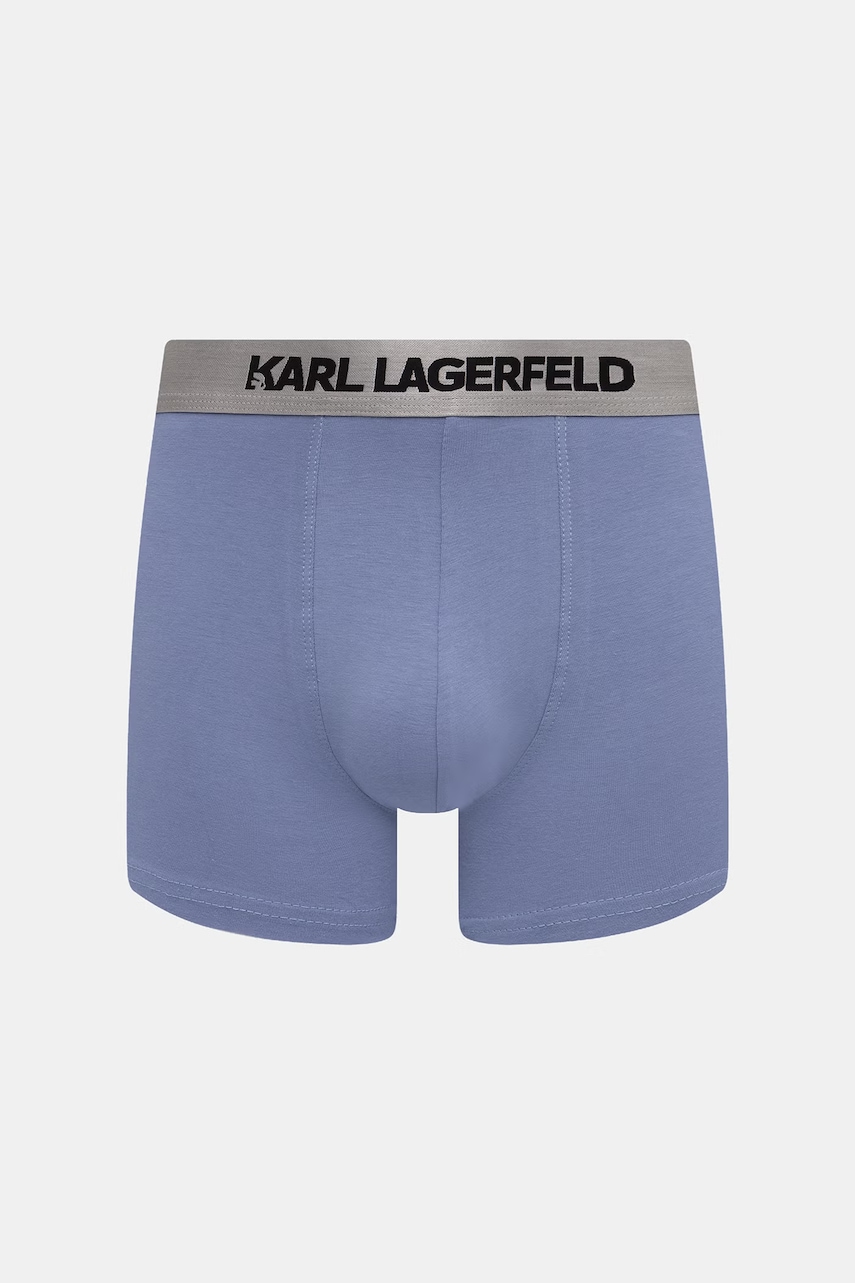Karl Lagerfeld priliehavé boxerky pánske bavlnené s elastanom 3-pak