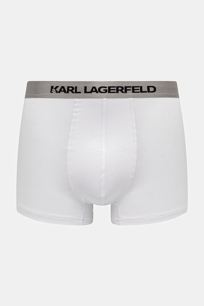 Karl Lagerfeld priliehavé boxerky pánske bavlnené s elastanom 3-pak