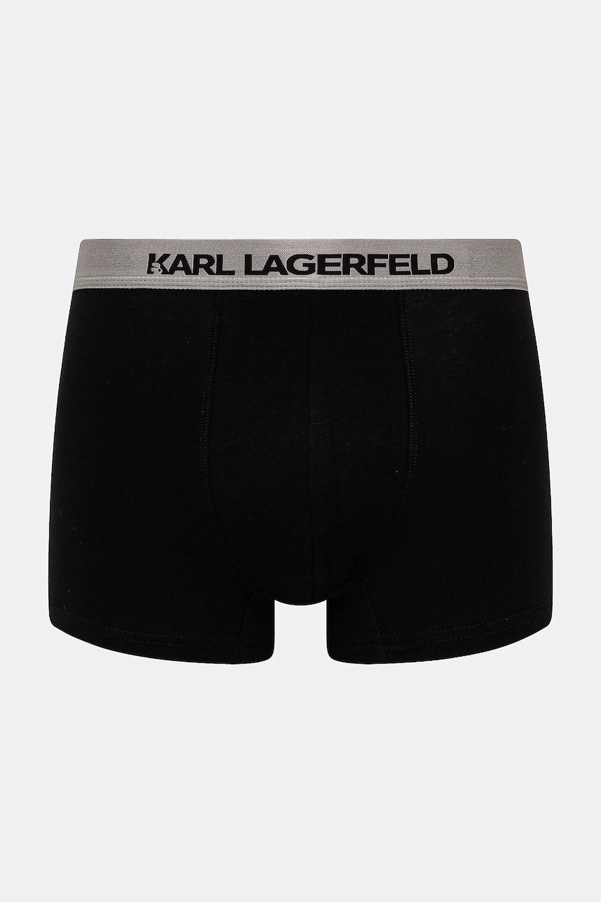 Karl Lagerfeld priliehavé boxerky pánske bavlnené s elastanom 3-pak