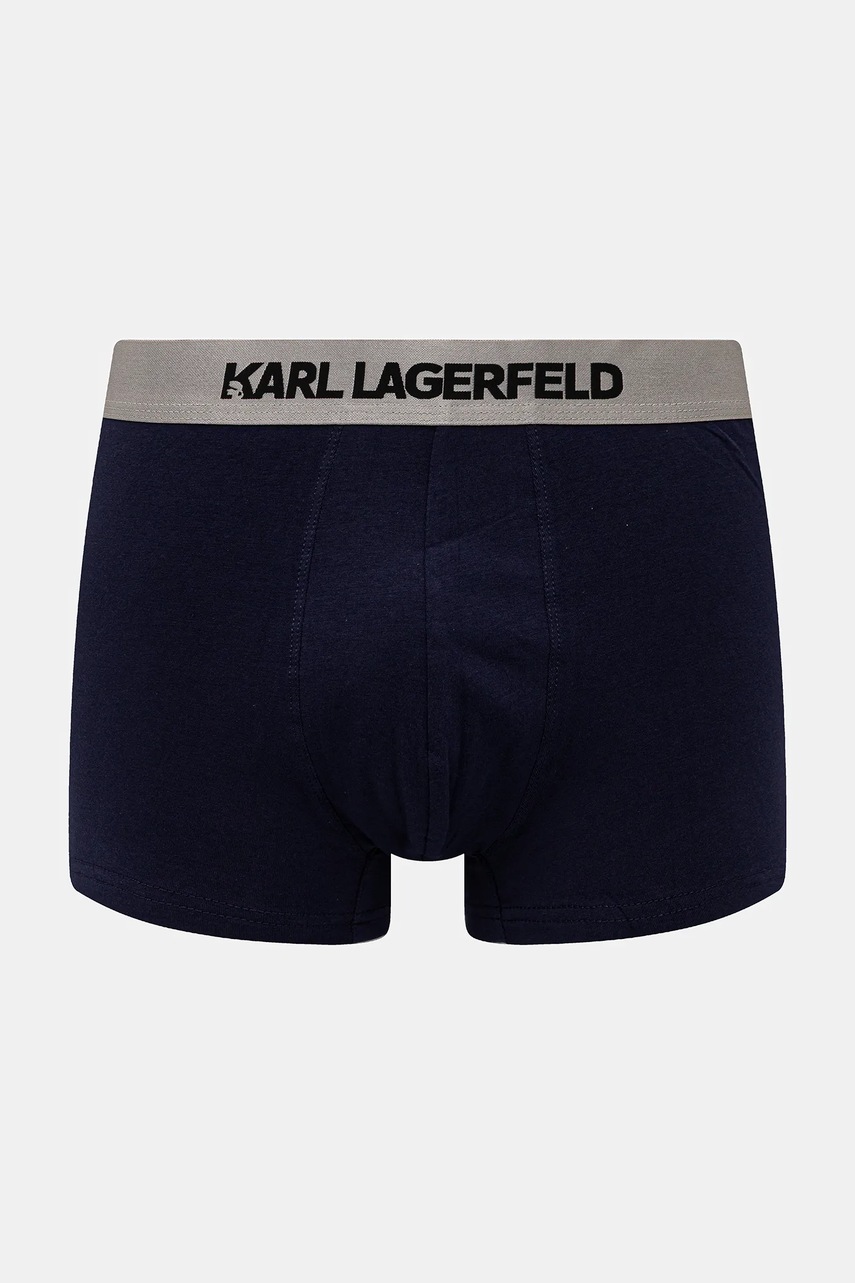 Karl Lagerfeld priliehavé boxerky pánske bavlnené s elastanom 3-pak