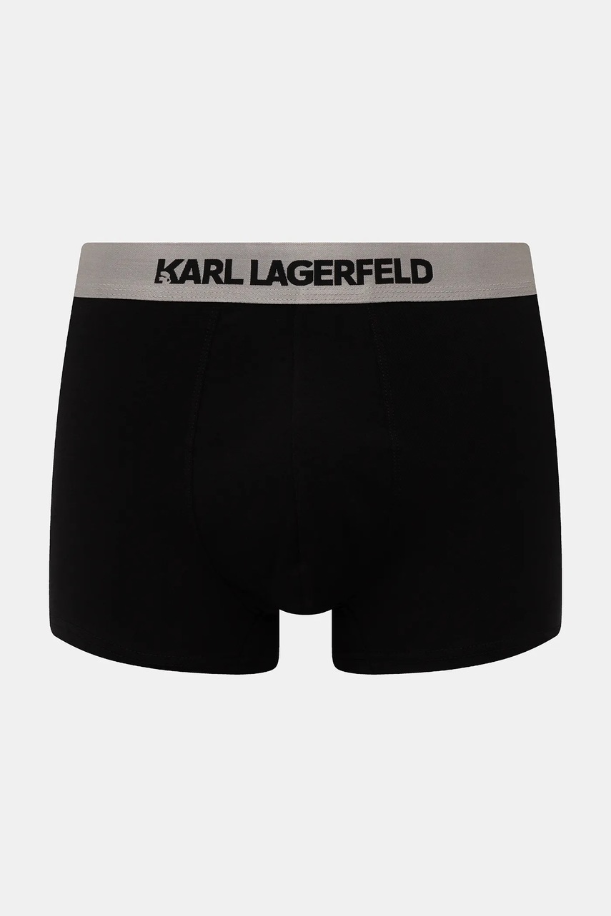 Karl Lagerfeld priliehavé boxerky pánske bavlnené s elastanom 3-pak
