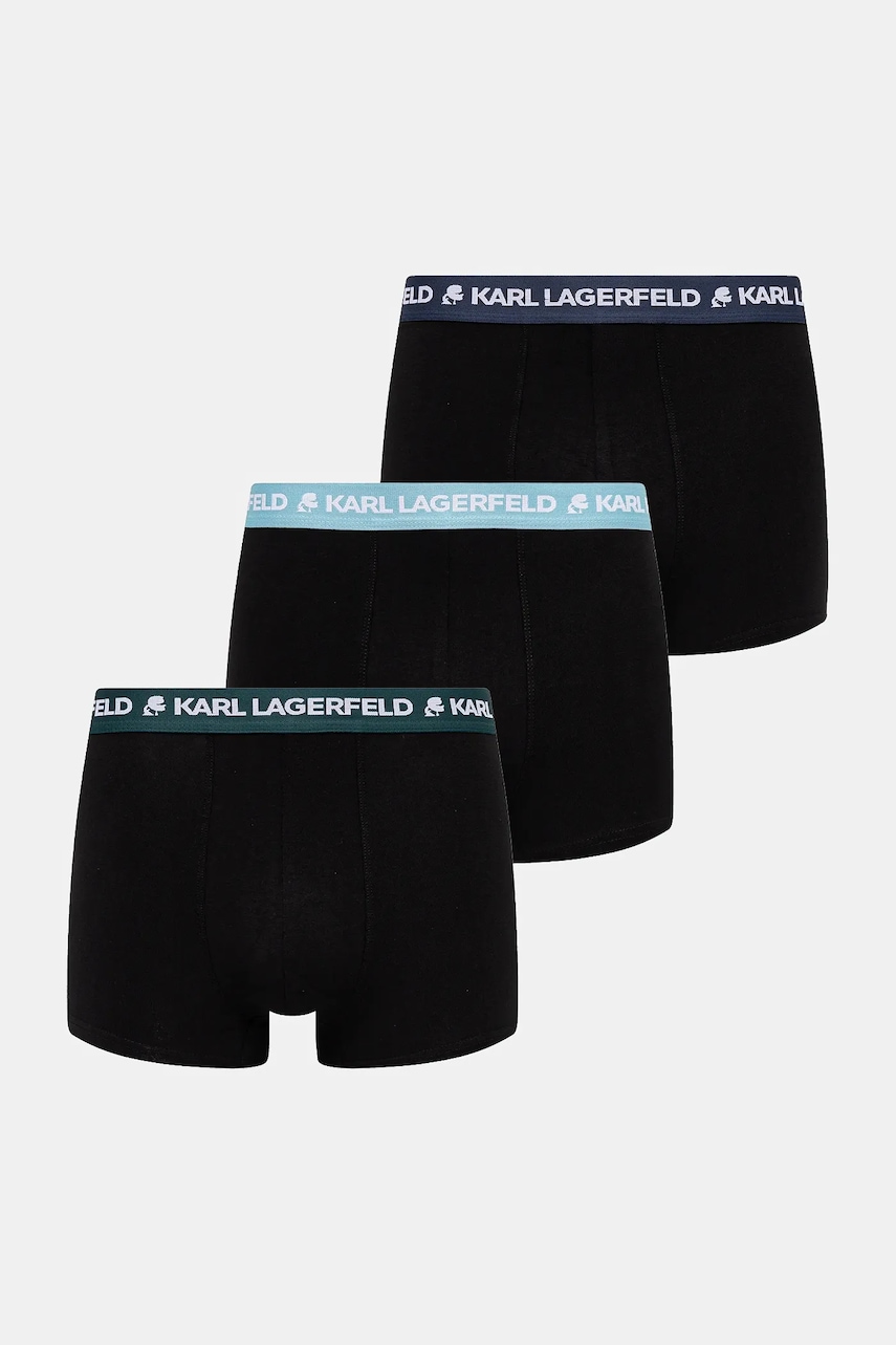 Karl Lagerfeld boxeri 3-pack culoarea negru, A1M47021