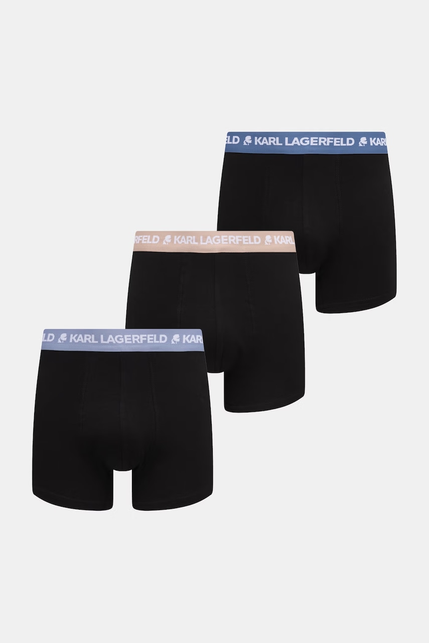 Karl Lagerfeld  boxerky pánske bavlnené s elastanom 3-pak