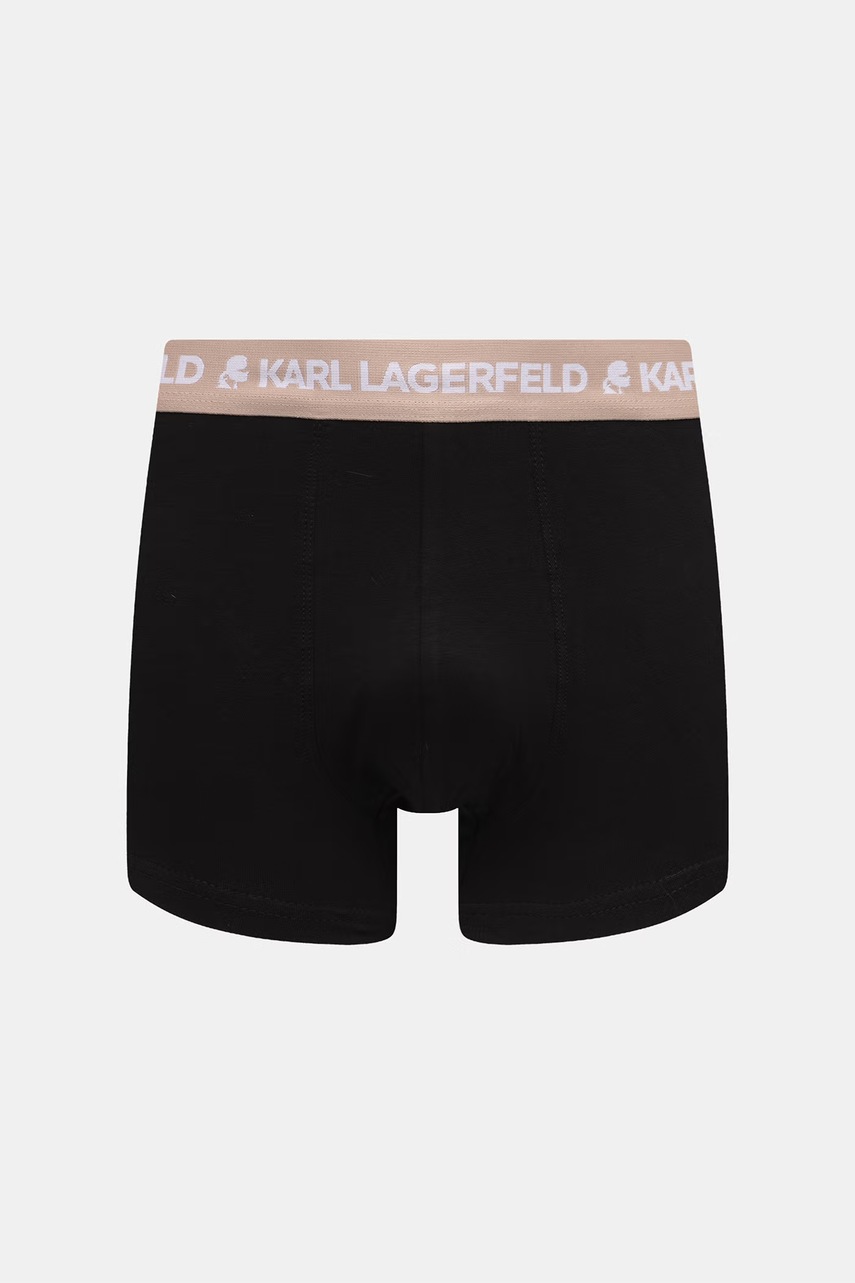 Karl Lagerfeld boxerky pánske bavlnené s elastanom 3-pak