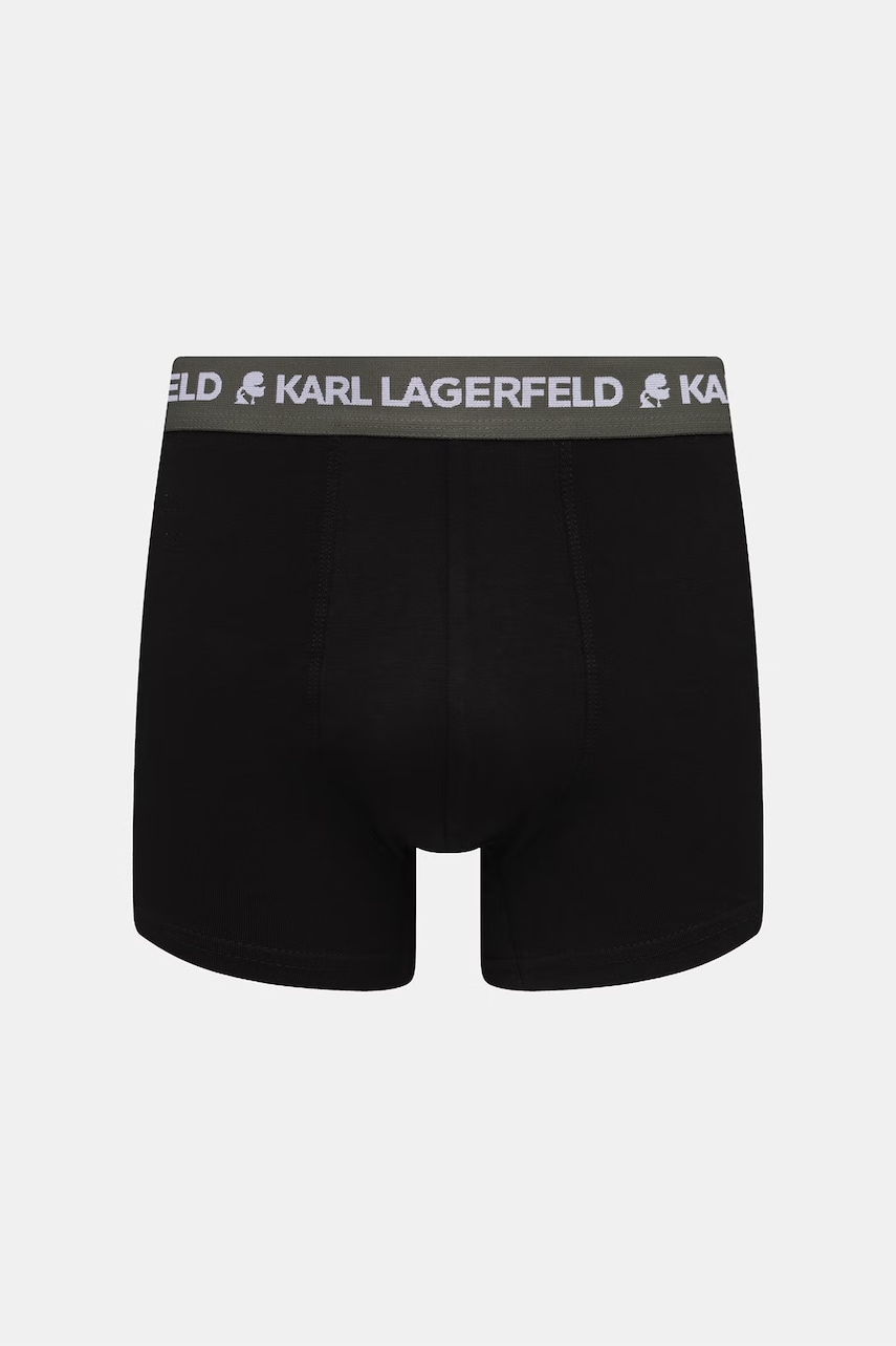 Karl Lagerfeld boxerky pánske bavlnené s elastanom 3-pak