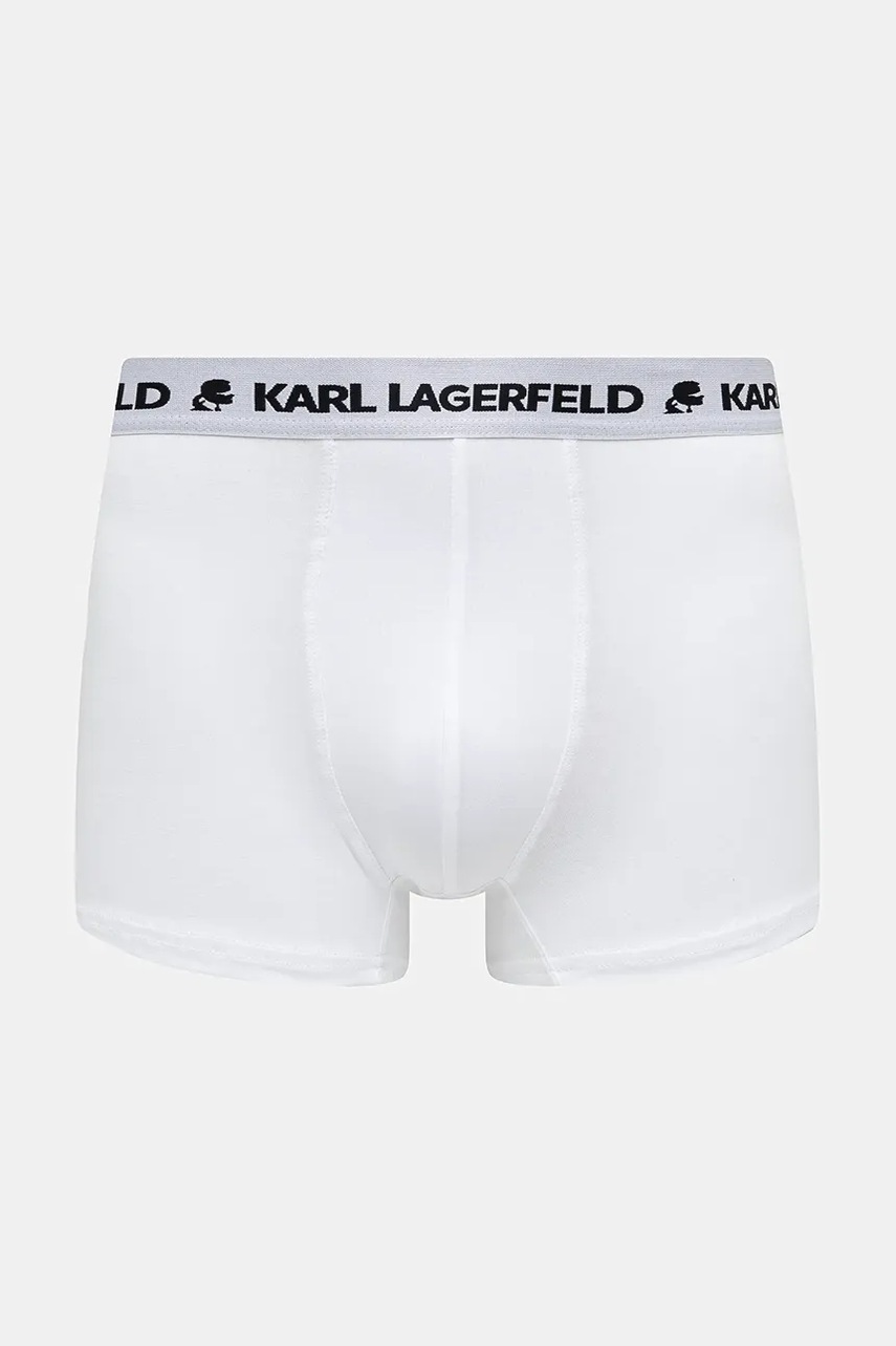 Karl Lagerfeld priliehavé boxerky pánske bavlnené s elastanom 3-pak
