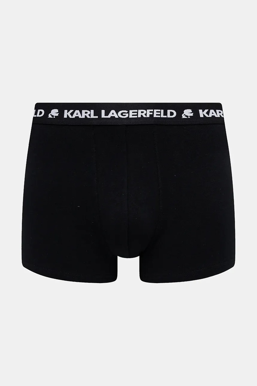 Karl Lagerfeld priliehavé boxerky pánske bavlnené s elastanom 3-pak