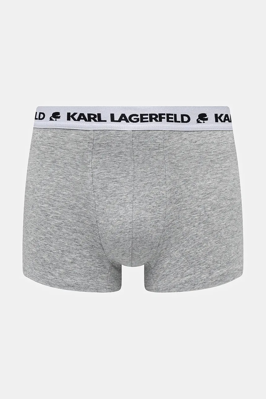 Karl Lagerfeld priliehavé boxerky pánske bavlnené s elastanom 3-pak
