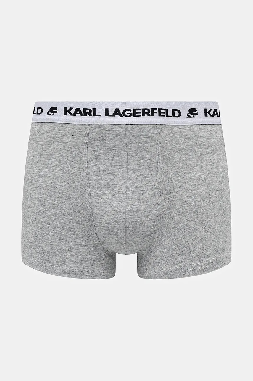 Karl Lagerfeld priliehavé boxerky pánske bavlnené s elastanom 3-pak