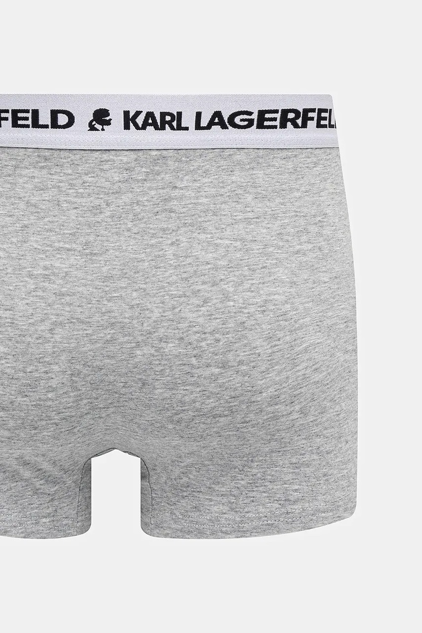 Karl Lagerfeld priliehavé boxerky pánske bavlnené s elastanom 3-pak