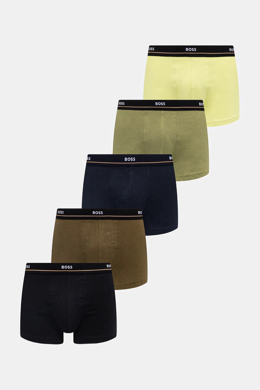 Levně Boxerky BOSS 5-pack pánské, více barev, 50531660