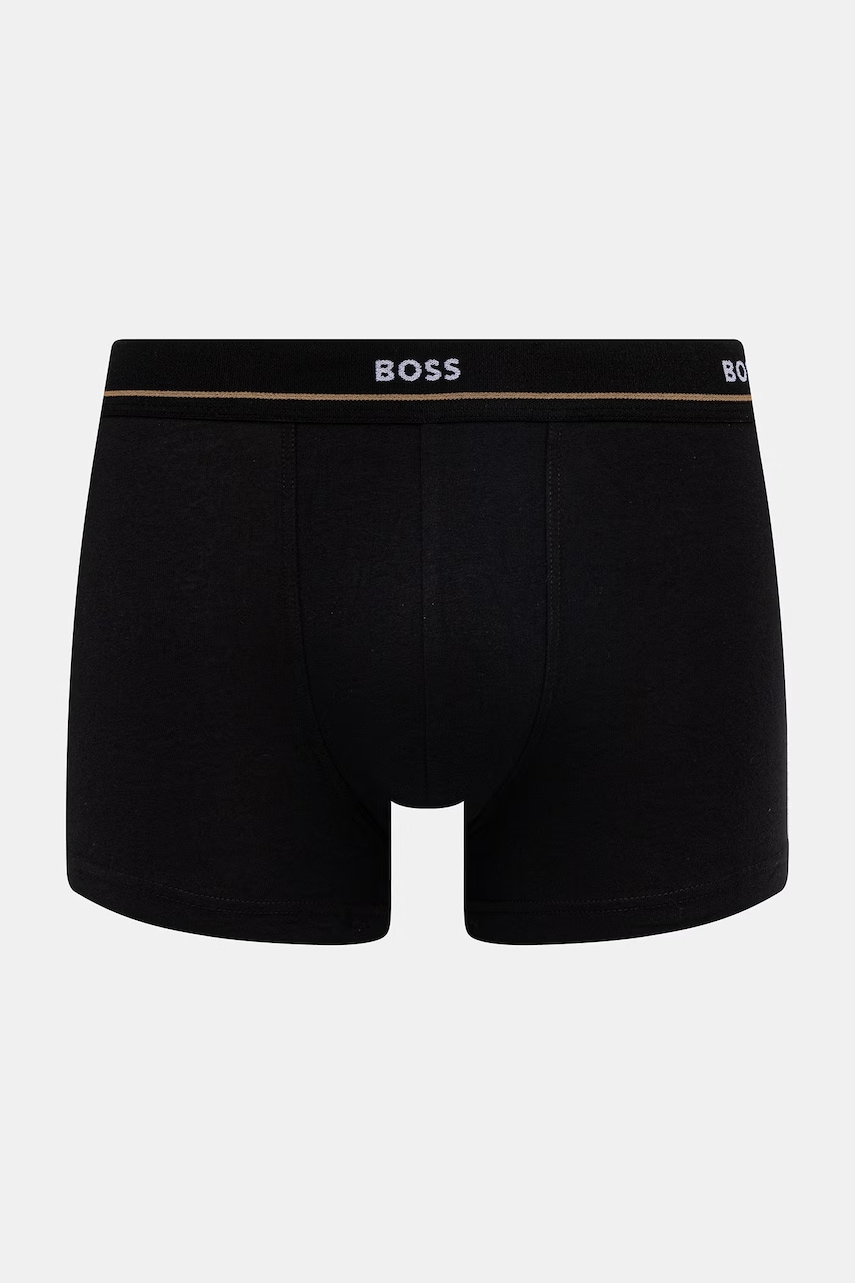 BOSS boxerky pánske bavlnené s elastanom Trunk 5-pak