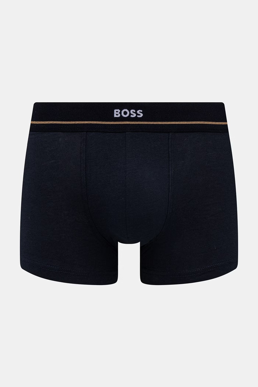 BOSS boxerky pánske bavlnené s elastanom Trunk 5-pak