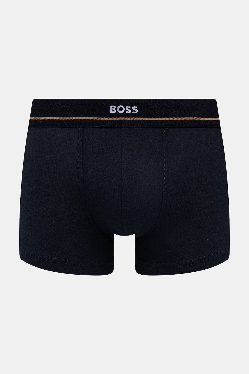 BOSS boxerky pánske bavlnené s elastanom Trunk 5-pak