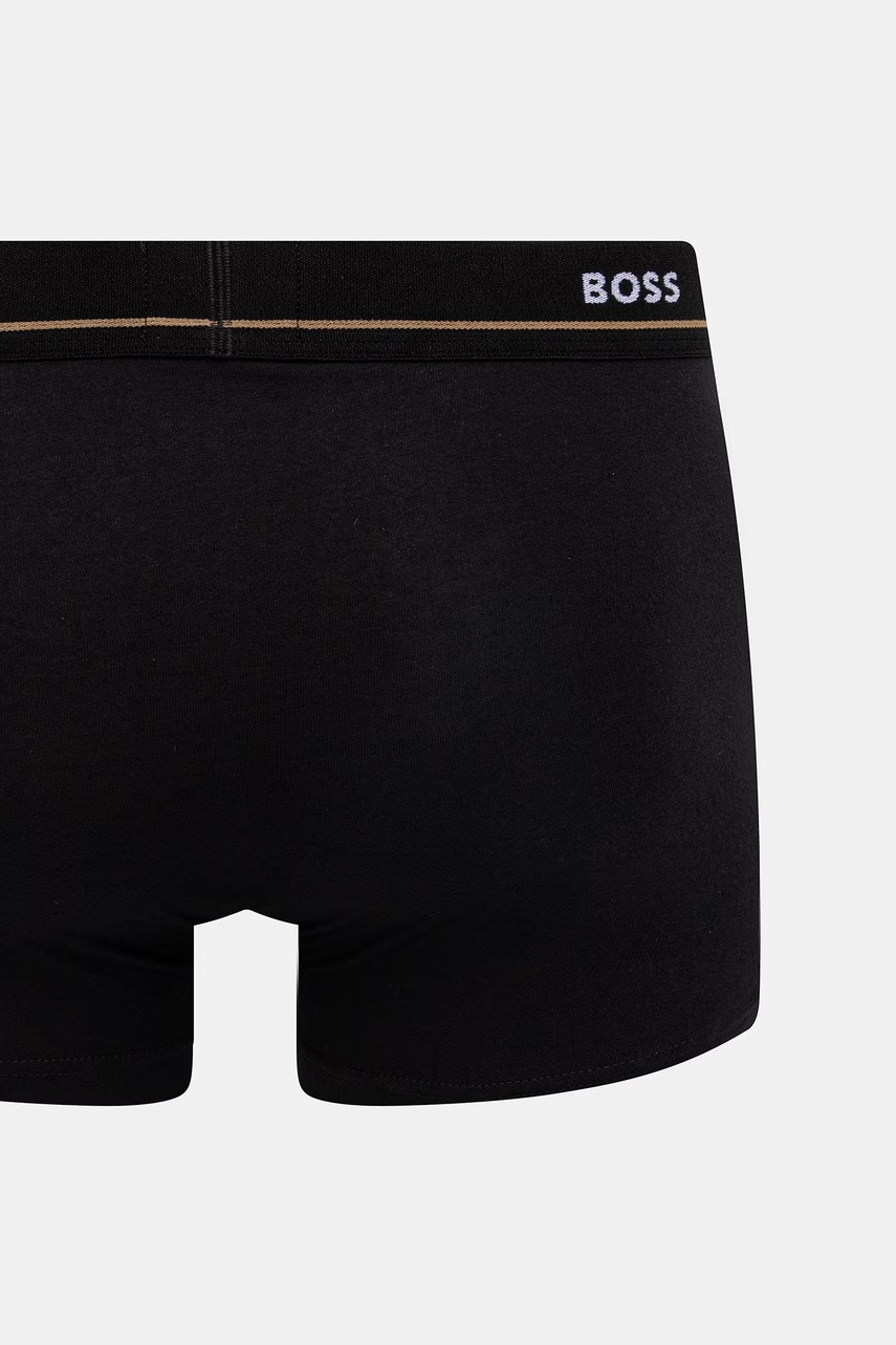 BOSS boxerky pánske bavlnené s elastanom Trunk 5-pak