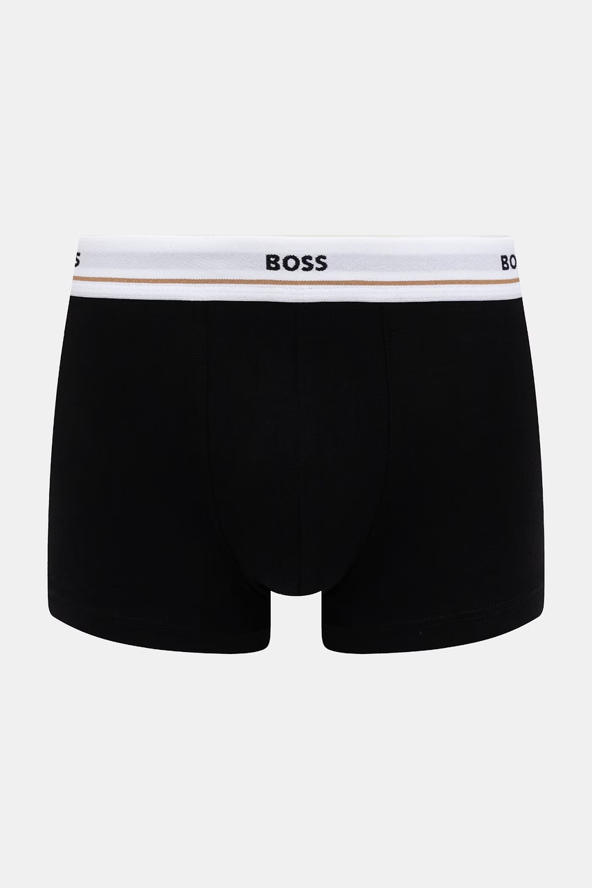 BOSS boxerky pánske bavlnené s elastanom Trunk 5-pak
