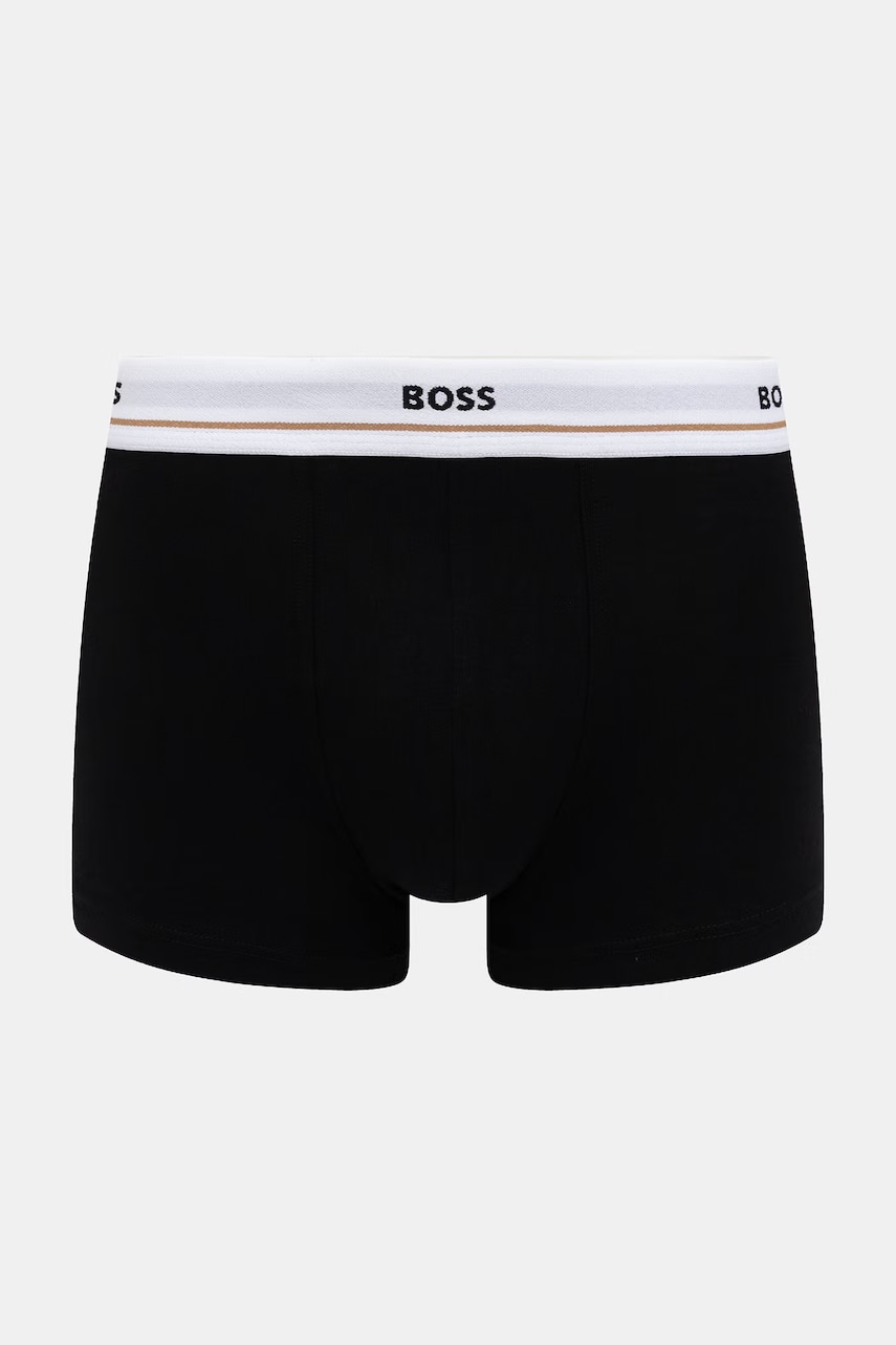 BOSS boxerky pánske bavlnené s elastanom Trunk 5-pak